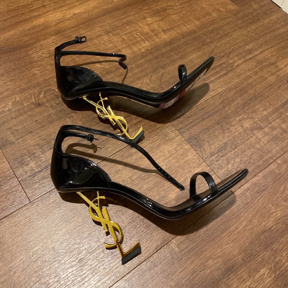 Saint Laurent Opyum Heel black size 41